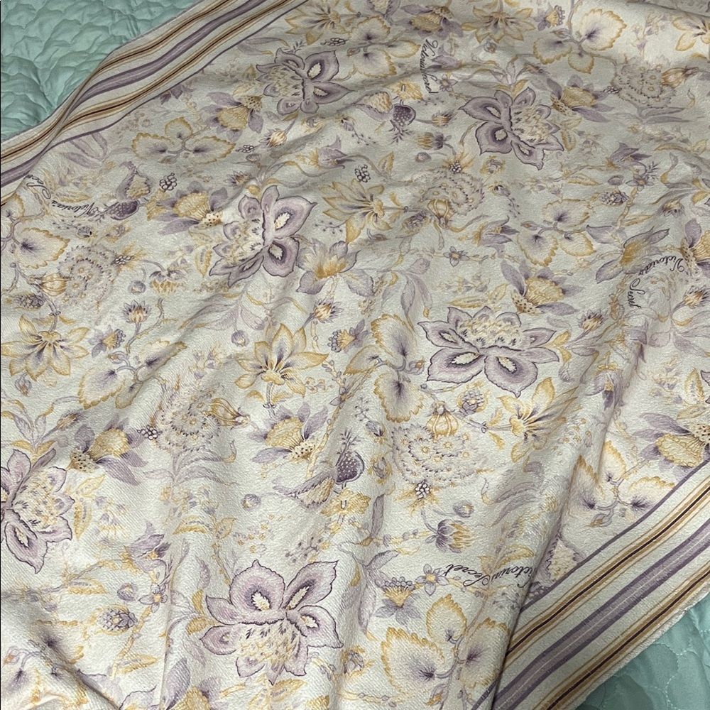 NWT Victoria's Secret Lavender Floral Backpack - Picture 6 of 10